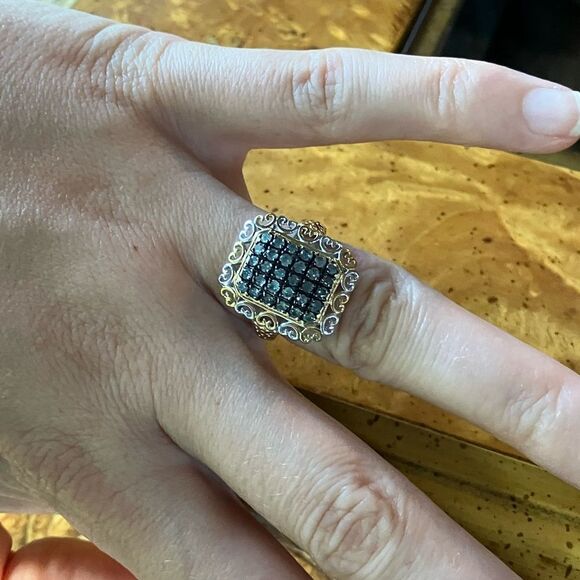 Natural Alexandrite Sterling Silver Ring Size 6 - Picture 6 of 11